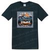 Auto Rennsport T-Shirt Berg Drifting Design Grafik T-Shirt Abenteuer Liebhaber