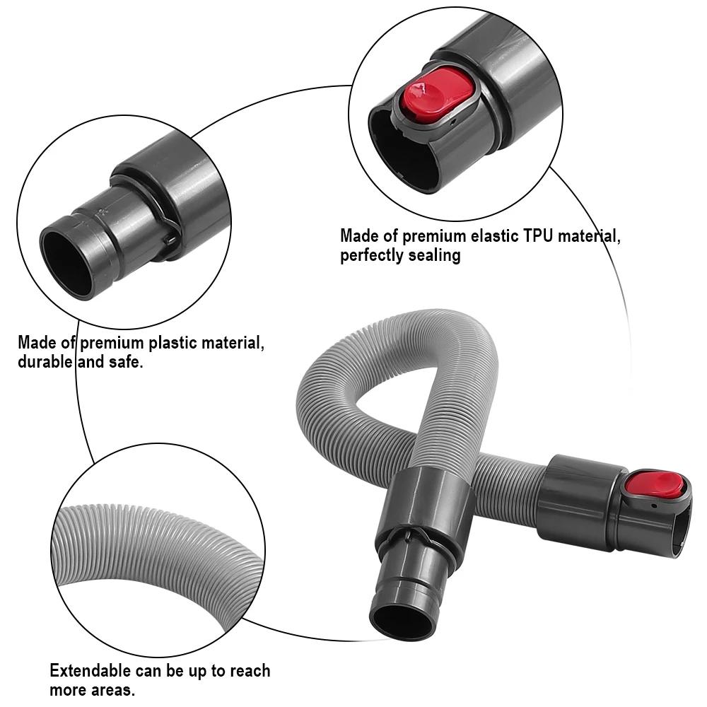 Flexibler Verlängerungs-Ausdehnungsschlauch Schlauch Zubehör Für Dyson V6 DC30 DC31 DC34 DC35 DC44 DC45 DC58 DC59 DC61 DC62 Akku-Staubsaugerteile