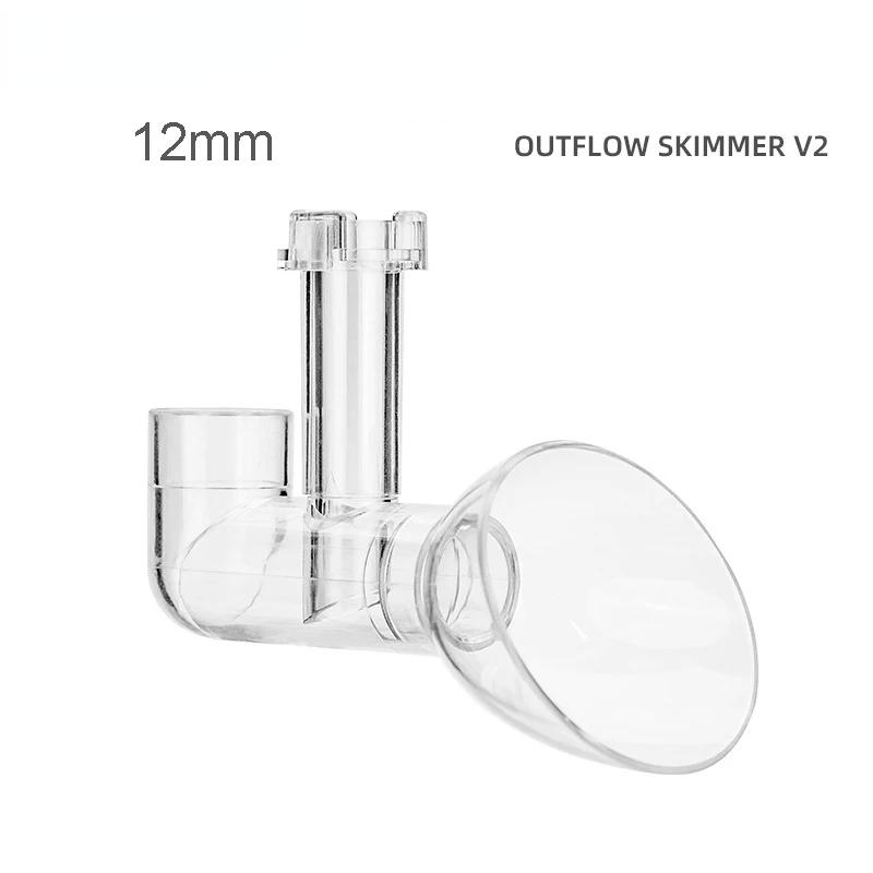 AQUAPRO Lily Pipe Outlet Skimmer Fish Tank Aquarium Inlet Outlet Outflow Inflow Pipes Mini Water Filter Accessories Terrarium