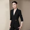 Troloman Women's Slim-Fit Professional Suit Set