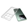 For Xiaomi 14T Pro Clear TPU Case WANLONFENG TM Series 2.0mm Phone Back Cover