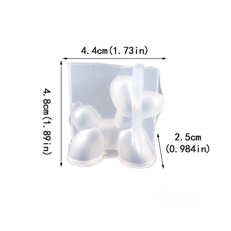 

Candle Mold Stereoscopic Balloon Dog Decoration Resin Gypsum Aromatherapy Candle 3D Silicone Mold