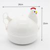 4 Eggs Egg Cooker Microwave Cooking Tool New Egg Boiler Steamer