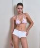 VINAJ Triangle Bikini Bra (Check/Pink)
