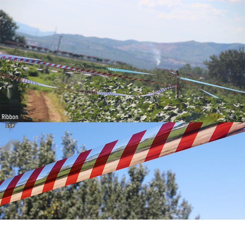 Outdoor Bird Repellent: Reflective Ribbon Strips for Orchards and Fruit Trees
