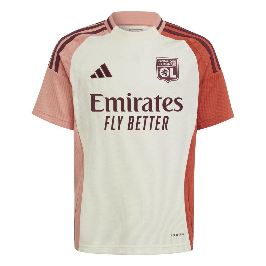 adidas Dziecięca/Dziecięce 24/25 Koszulka Domowa Olympique Lyonnais