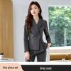 Women's Spring/Autumn Professional Suit Set - Formal Wear for Jewelry Stores, Beauty Salons, Hotel Reception, Cotton-Padded Workwear.