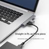 4 In 1 USB3.0 HUB Fast Speed USB3.0 4 Port USB C HUB Multiple Splitter Easy Cable Management for PC Computer