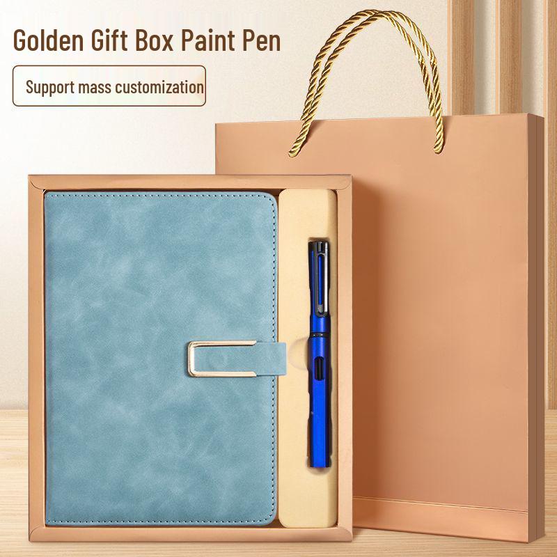 Luxury Logo Notebook Gift Set - Business Pages, Perfect for Corporate Souvenirs