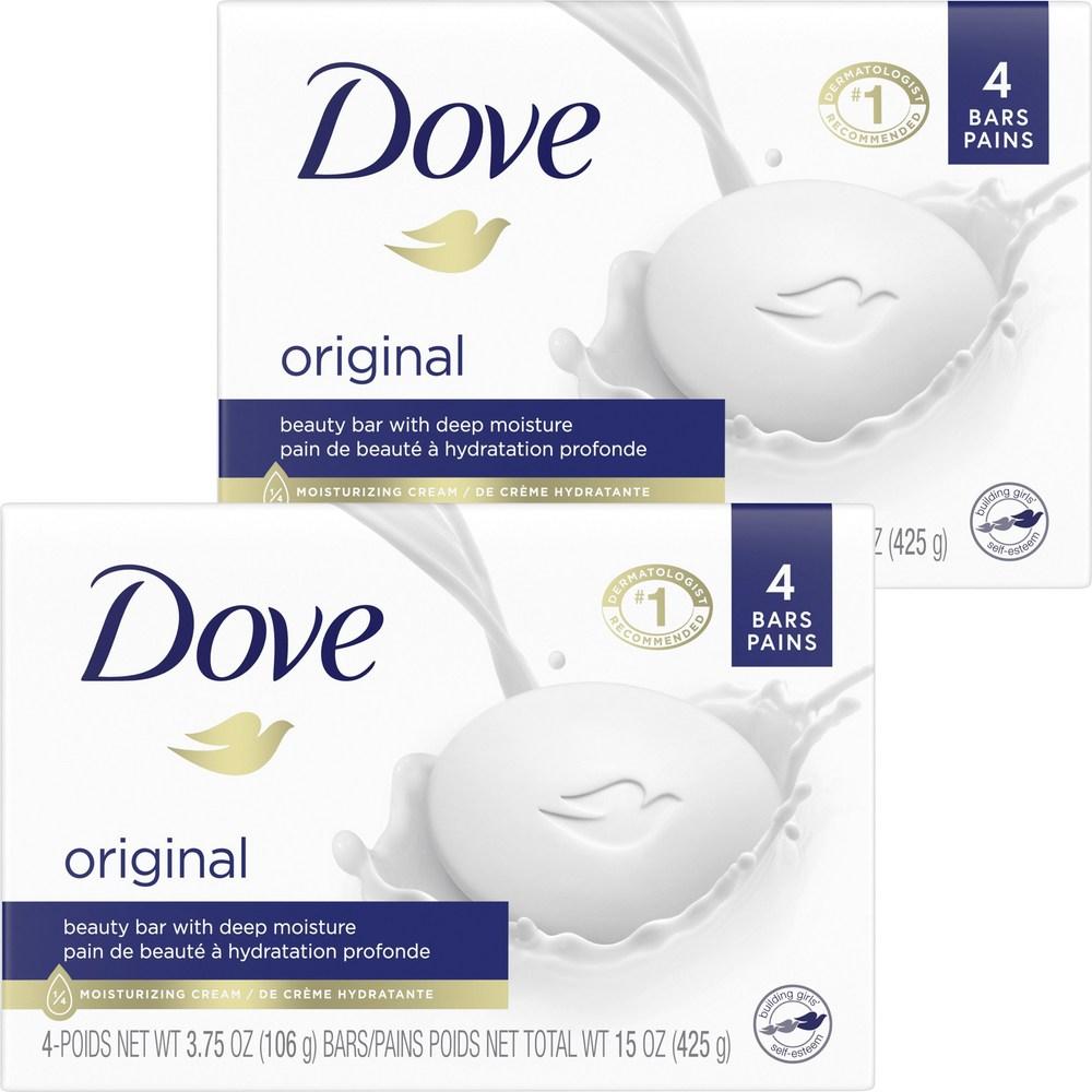

Dove Original Beauty Bar 4 упаковки, 425 г, 2 шт.