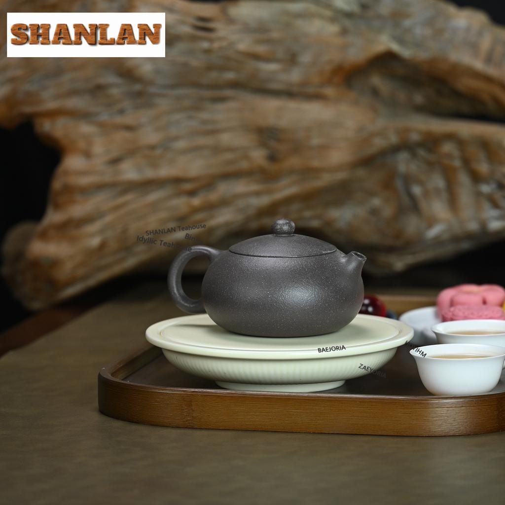 250ml Traditional Yixing Purple Clay Teapots Handmade Xishi Pot Raw Ore Sand Green Section Mud Kettle Zisha Tea Set Supplies