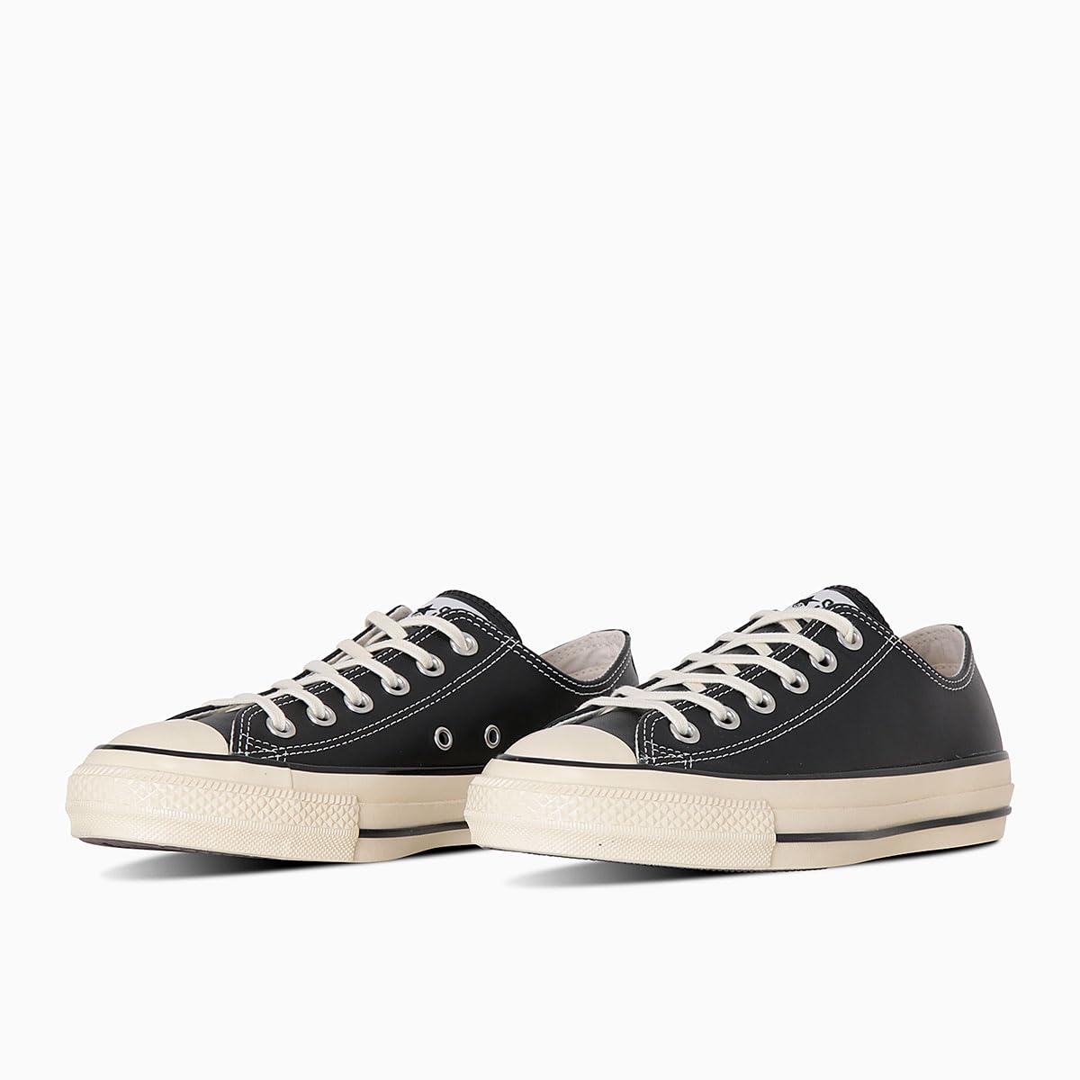 Кожаный All Star US OX чёрный