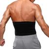 Men Sauna Waist Trainer Sweat Trimmer Belt Weight Loss Workout Fitness Compression Eraser Body Shaper