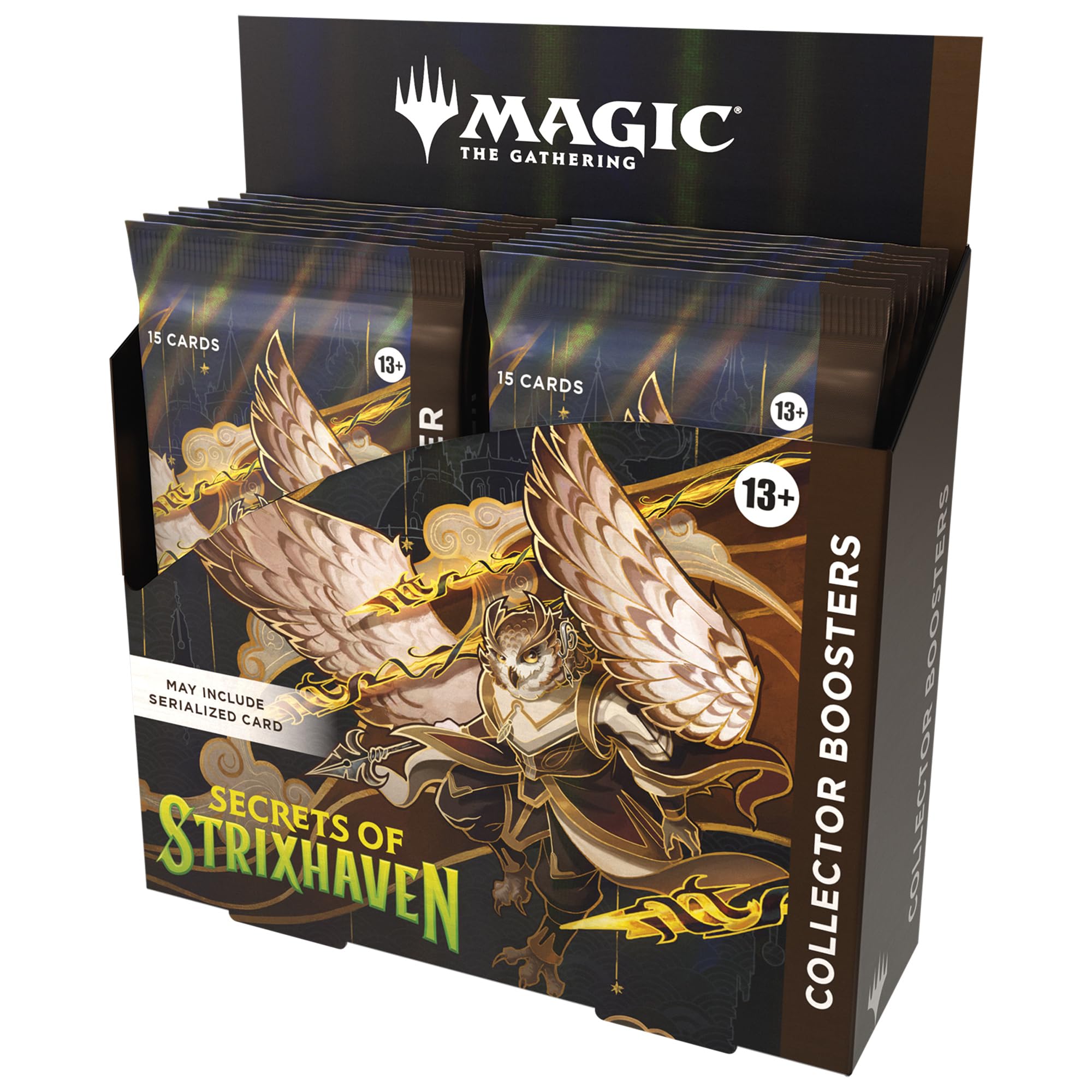 Magic: The Gathering Strixhaven School of Mages Collector Booster Box 12 Packs English Edition