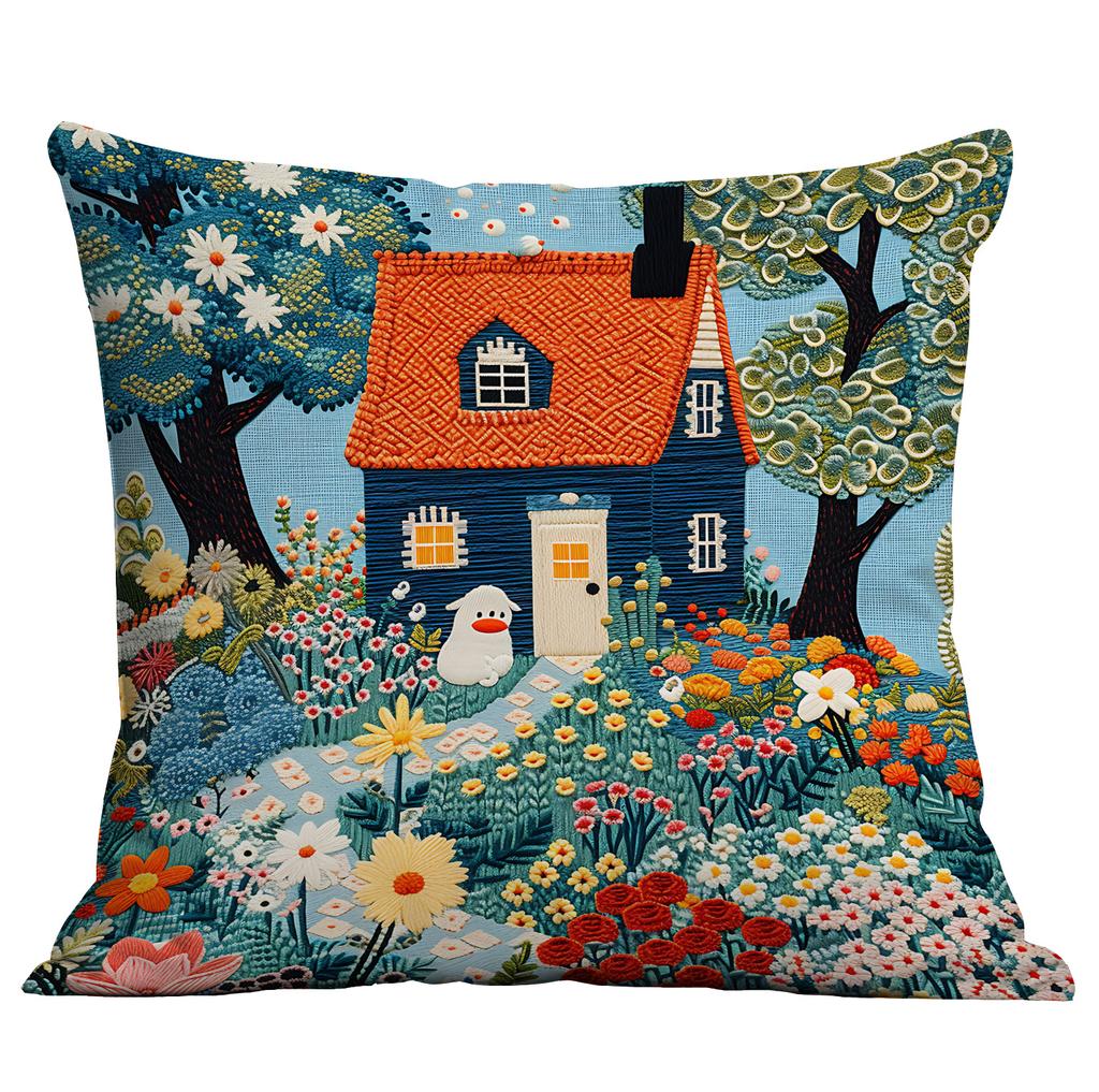 New Retro Creative Ethnic Style Pillowcase Home Living Room Hotel Cushion Pillowcase Decoration