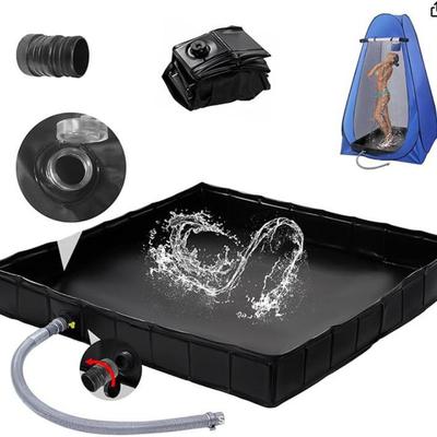 Tragbares Outdoor-PVC-Duschzelt für Camping