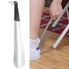 Shoe Horn Durable Alloy Construction with Ergonomic Handle Shoe Helper for Business Professionals and Sports Enthusiasts