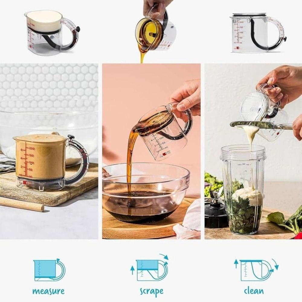 Precision Multi-Functional Measuring Cup Measuring Measuring Cube Cups Graduated Beaker  Baking