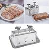 Scatola Stampo Pressione Carne di Prosciutto in Acciaio Inossidabile per Preparazione Hamburger per Pranzo