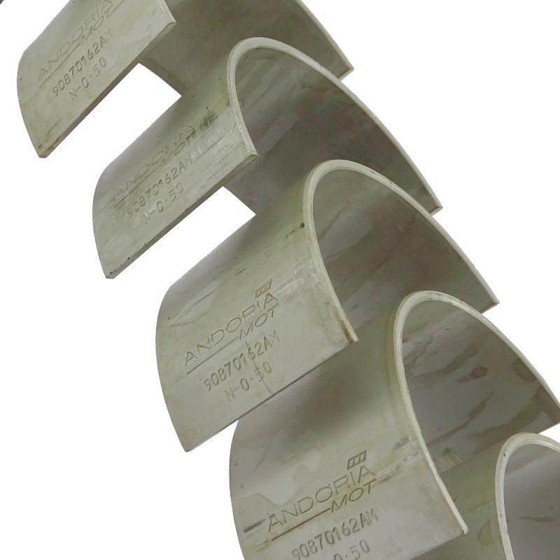 Set of connecting rod bearings N-0.50 (II cut) SW400 90870162, 6CT107 Bizon ANDORIA