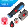 3/16In Brake Line Flaring Tool Kit Lasting Brake Lines Repairing Tool Kit Brake Flare Tool Kit for Motorcycle Automotive Truck