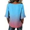 Long Sleeve Shirts for Women Womens Long Sleeve Tops Long Sleeve Tops for Women Womens Long Sleeve T Shirts with Button and V Neckline