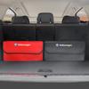 Sac de Rangement pour Coffre de Voiture Organisateur en Feutre Boîte de Rangement Pour VW GTI Polo Golf Passat Tiguan Arteon Touareg Taigo Caddy Jetta Beetl