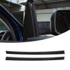 A-pillar Cover Trim Decoration Strips For Dodge RAM 1500 2018+ Real Carbon Fiber