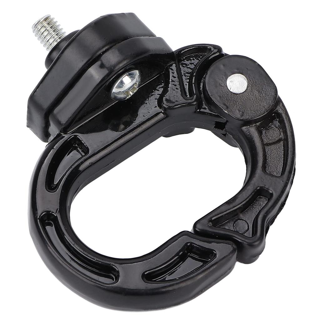 Elektrisk skoter framklo 12 kg lastkapacitet Handväskkrok för motorcykel (Svart)