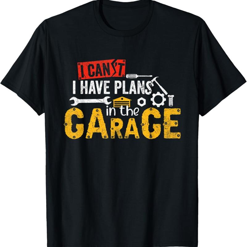 

I Cant s Have Plans In The Carace Funny T Shirt - Men s Summer Cotton Graphic Tee S разноцветный