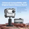 aMagisn AG01 Sports Camera Video Cage Camera Cage Aluminum Alloy with Dual Cold Shoe Mounts &
