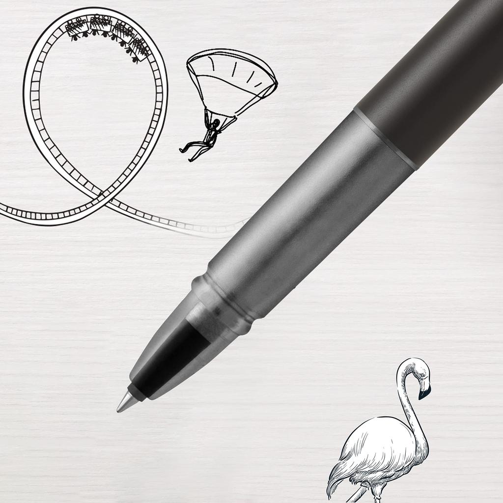 PARKER Vector XL Metallic Black CT Ballpoint Medium Gift Officially Product Number 2159779Z Pen, Nib, Water-Based, Boxed, Imported,