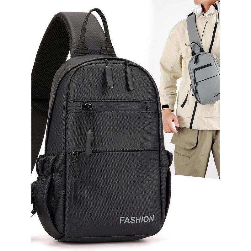 Men's Multi-Compartment Crossbody Bag: Outdoor Sports & Business Commute Handbag