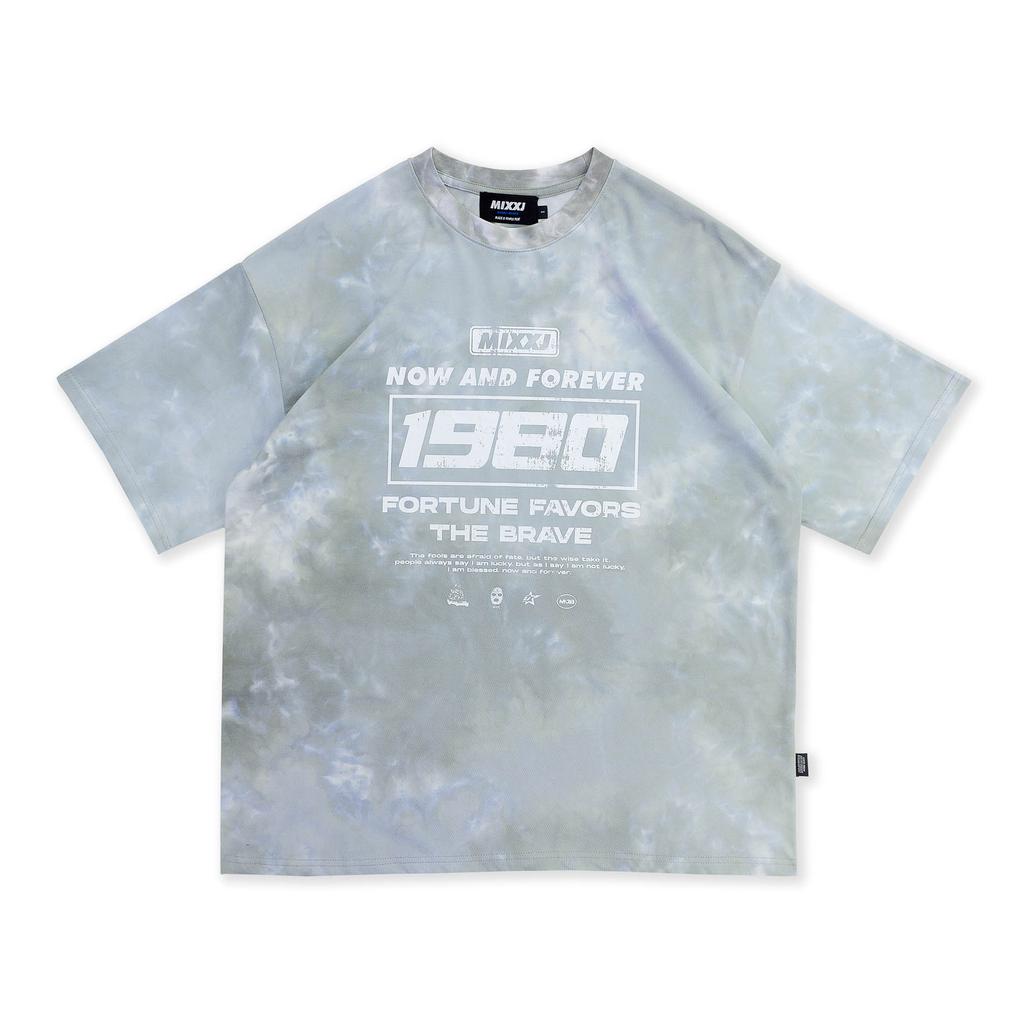 MIXXJ Tiedye 1980 Tee [Gray]