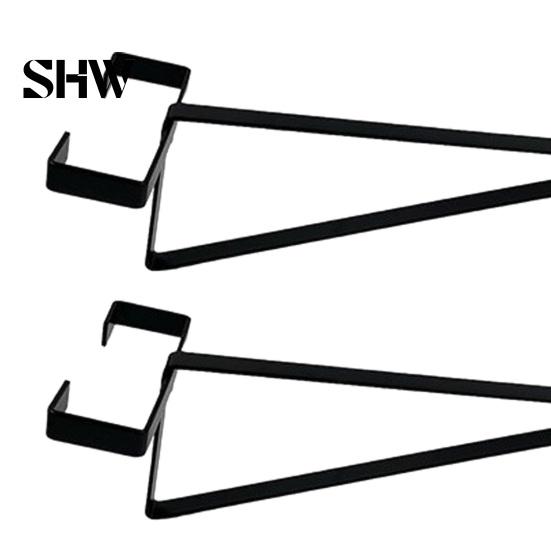 Outdoor Decorative Hook 4PCS Metal Plant Hanger Bracket, Wall Mounted Vertical Hooks, Garden Decor Accessories Strong Load-bearing Capacity