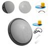 Balance Ball Trainer Non Slip Base Hemisphere with Resistance Bands and Pump Half Exercise