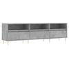 VidaXL Meuble TV gris béton 150x30x44,5 cm bois d'ingénierie 831272