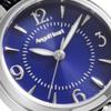 Flowery Time Solar 3 ATM Water Mineral Blue [Angel Heart] Watch, Powered, Resistant, Glass, Dial, OAA25S-BK-BU-AM, Women's [Authentic]