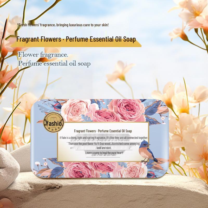 Yaxi Ou Floral Perfume Essential Oil Soap - Moisturizing & Nourishing Wedding Party Favors.