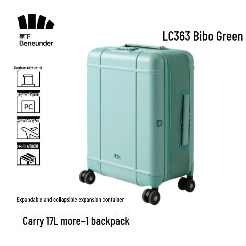 Beneath 20-inch LC363 Lightweight Foldable Expandable Carry-on Suitcase