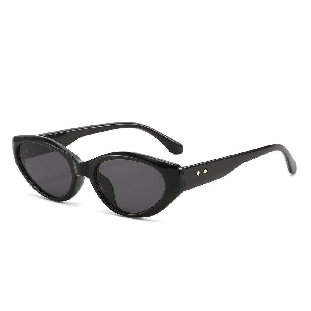 Internet celebrity sunglasses women's retro small frame cat eye sunglasses fashion anti-ultraviolet sunglasses men's tide