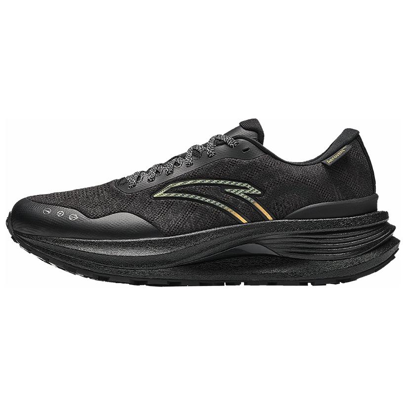 Anta Champion 3 Pro Protective Version Fabric Low-top Running Shoes Black Men s 112445539-2 41