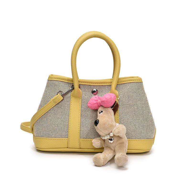 Bag Women's Contrasting Color Portable Messenger Bag Women's New Shoulder Bag