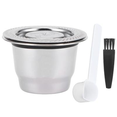 Coffee Capsule Spoon Brush Set Stainless Steel Filter DIY Coffee Machine Supplies