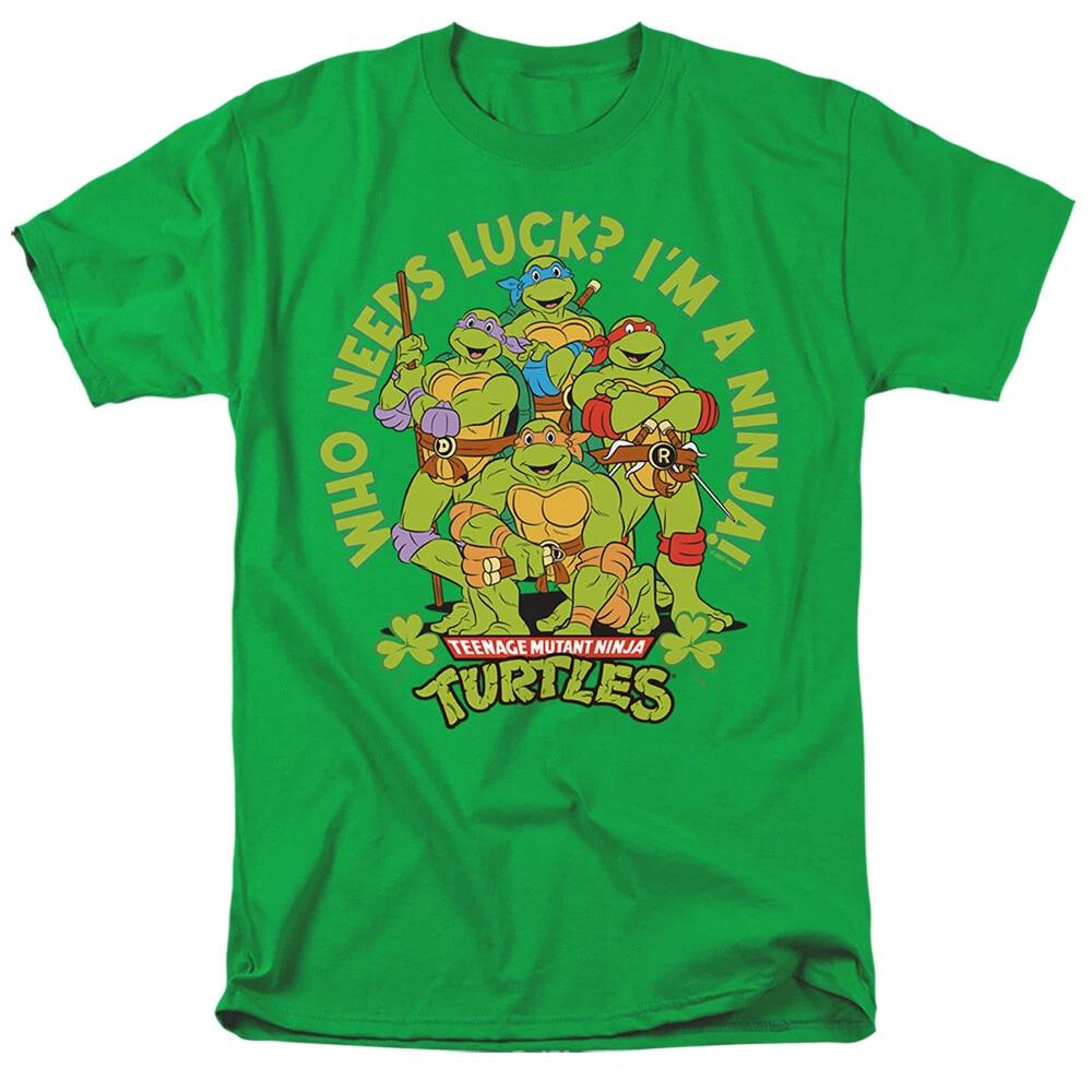 TMNT - Teenage Mutant Ninja Turtles - St. Patrick s Day Who Needs Luck - M 160