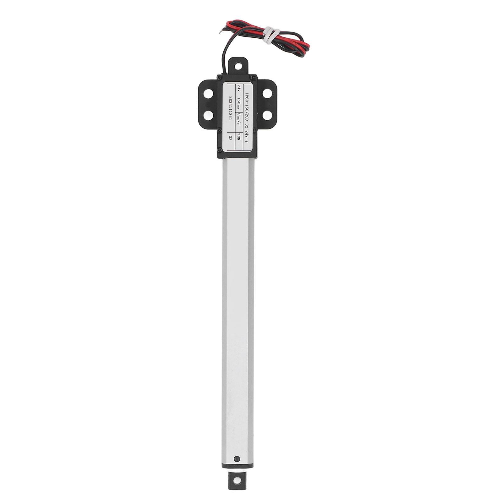 Electric Linear Actuator 70N Thrust 8mm s 150mm Stroke Mini Electric Linear Actuator
