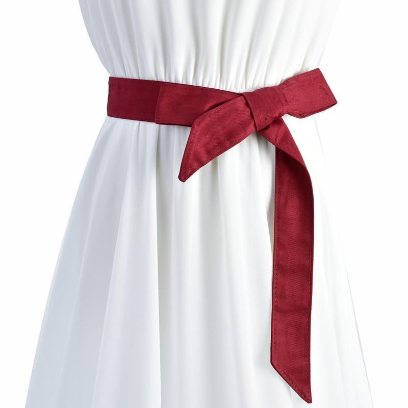 1 X Women Trench Coat Waist Belt Replacement Self Tie Belts