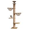 Beyou Suction Cup Floor-to-Ceiling Cat Tree