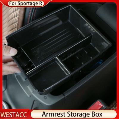 Car Central  Armrest Storage Box for Kia Sportage R LHD 2011 - 2015 Remoulded Glove Box Case Container Organizer