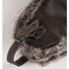 Faux Fur Lined Ski Ushanka Ear Protection Snow Cap With Ear Flap Fashion Winter Trapper Hat